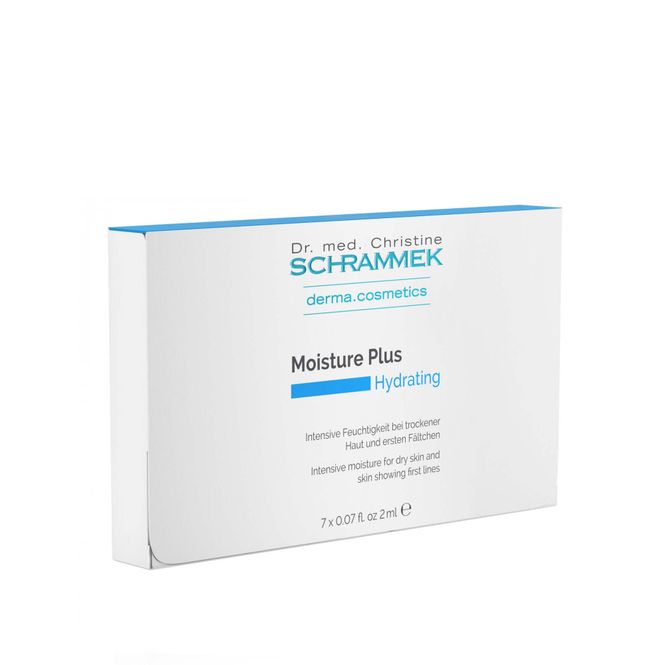 Hoofdbeeld Ampul Moisture Plus 7 × 2 ml - Dr. Schrammek