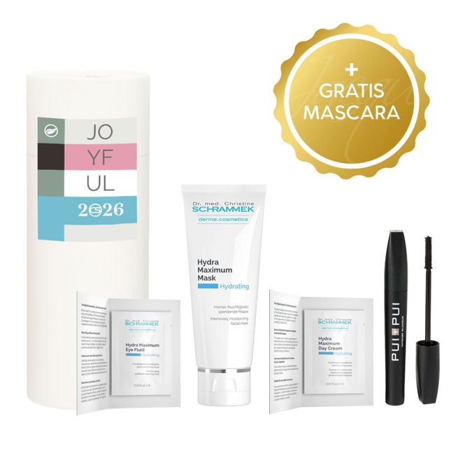 Hoofdbeeld Hydra Pocket Set - Dr. Schrammek | Hydratatieboost voor droge & vochtarme huid  + Gratis Mascara